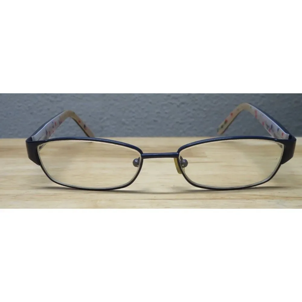 Kate Spade Ashland Blue Tortoise Rectangular‎ Eyeglasses Frame OJXL 135 Womens
